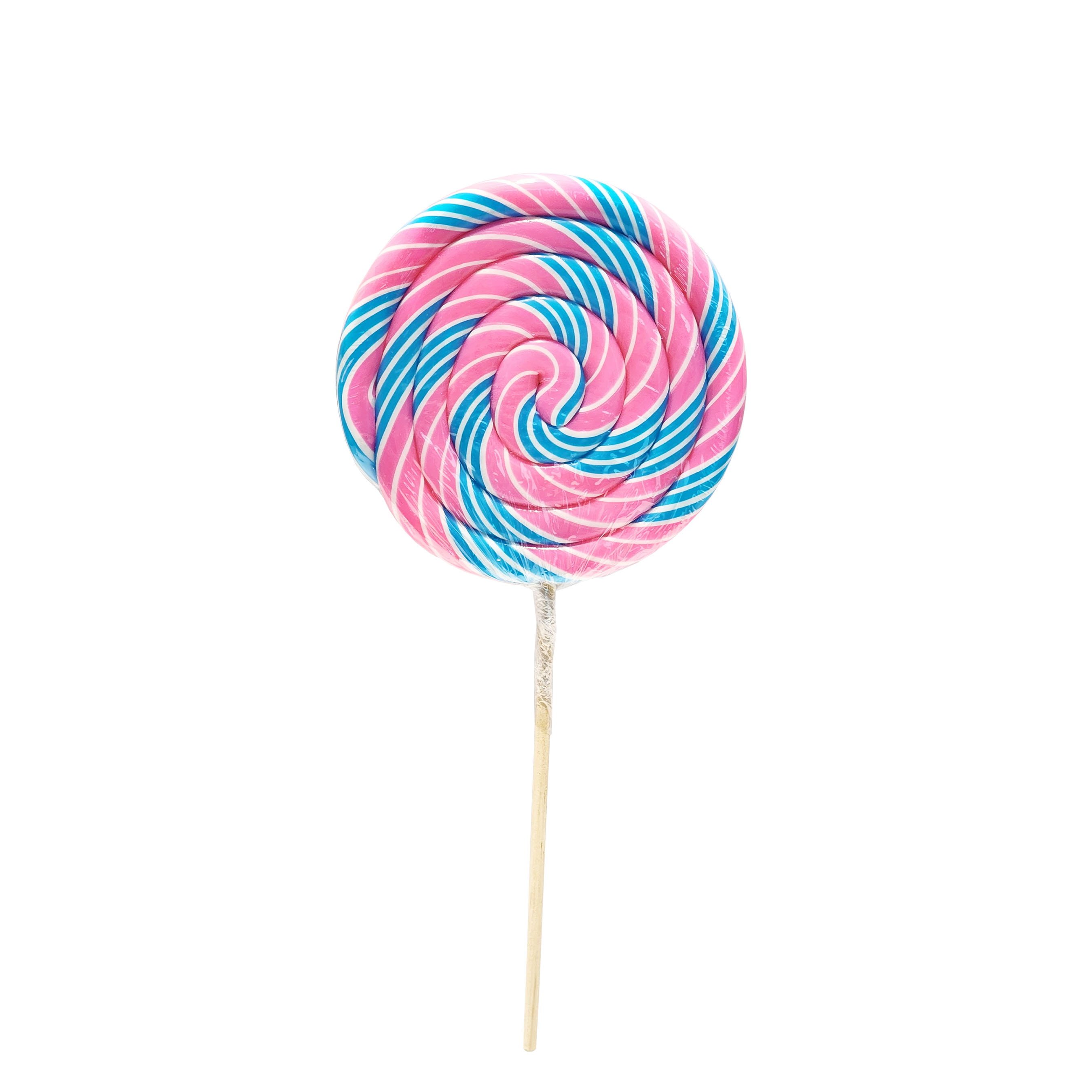 bubblegum flavored Swhirly sweet whirls. 180 grams, 5 inch diameter